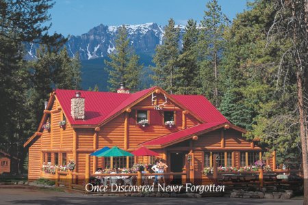 Exterior photo of Baker Creek Chalets in Lake Louise