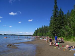 Crimson lake provincial park L 17