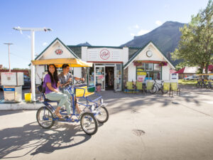 Tour the town of waterton