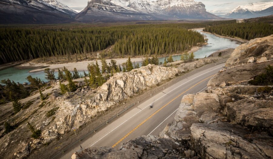 Biking dt highway Large