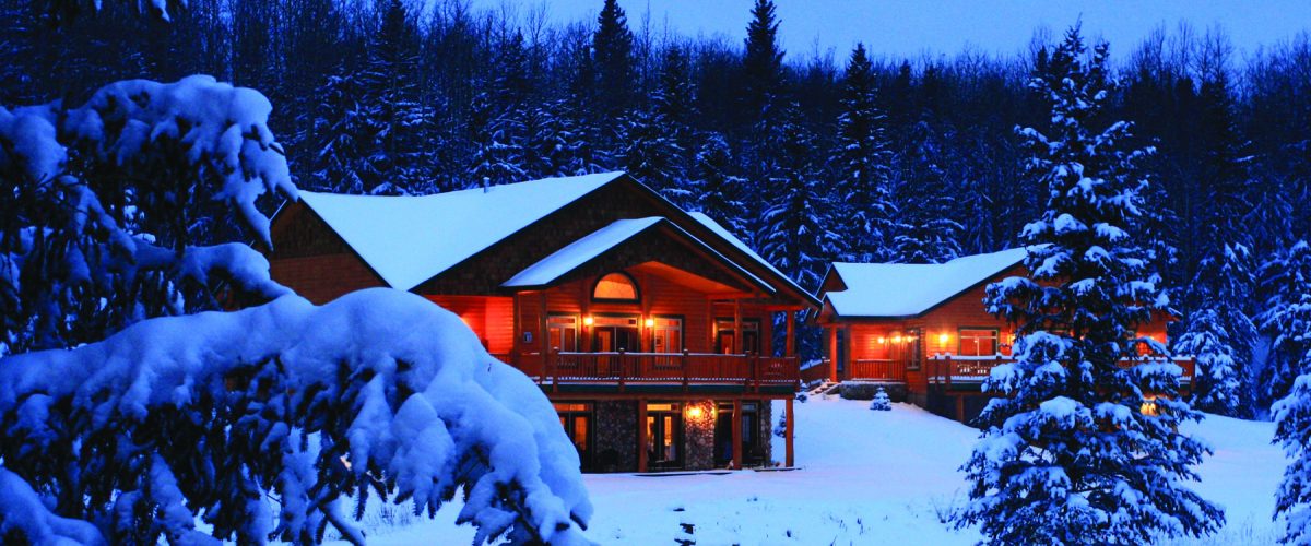 Backcountry lodge in Alberta