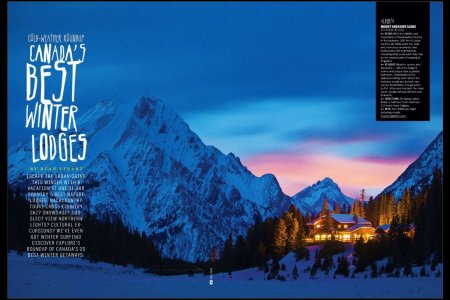 Explore winter magazine image