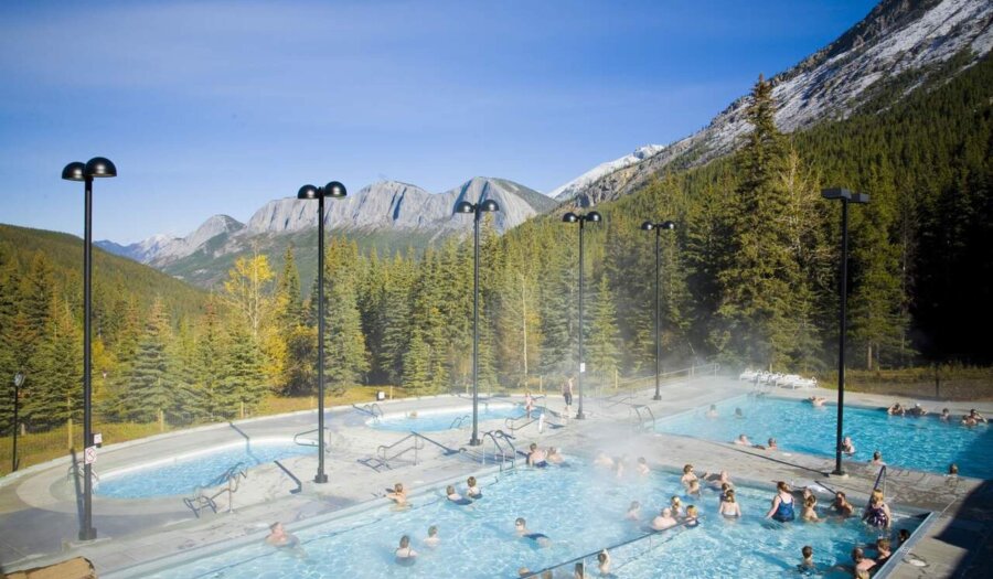 Miette Hot Springs Tourism Jasper