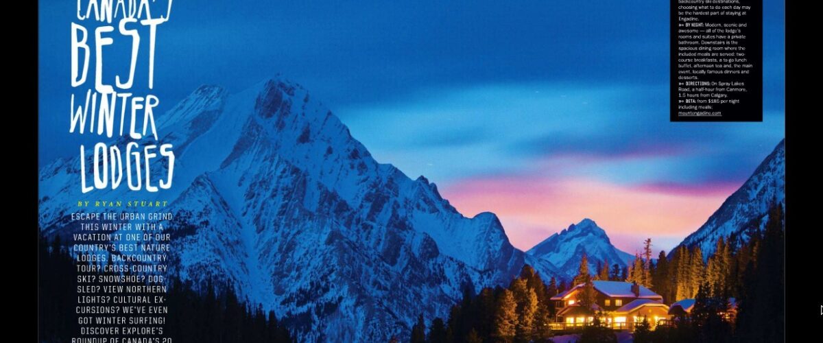 Explore winter magazine image