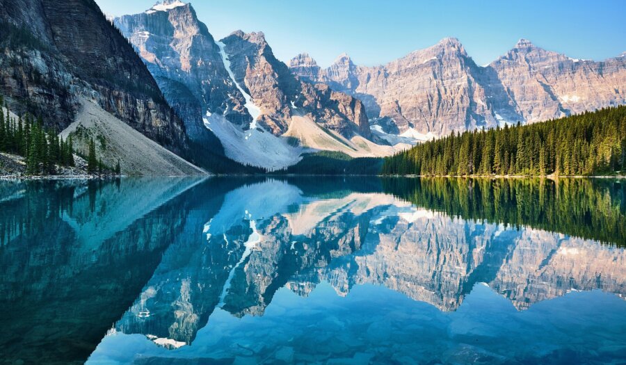 Moraine Lake in Summer