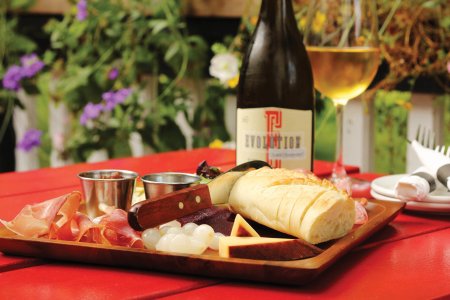 Ploughmans platter at the Georgetown Pul