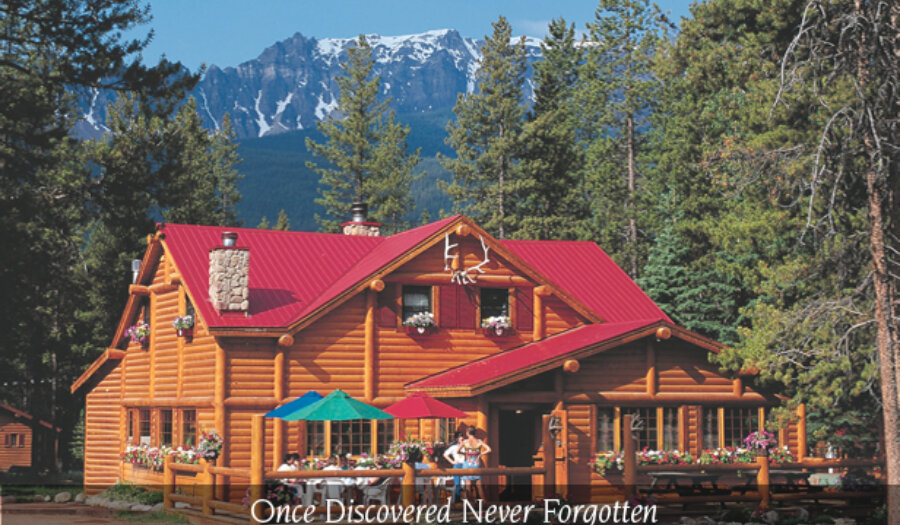 Exterior photo of Baker Creek Chalets in Lake Louise