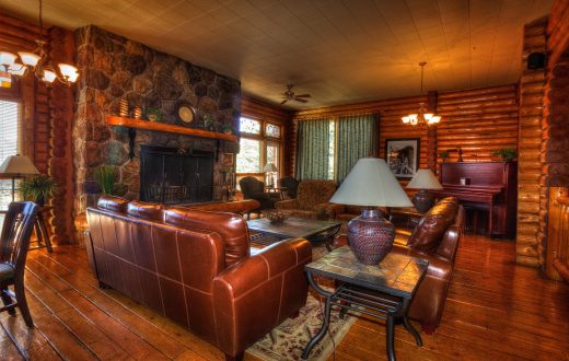 Fireside lounge