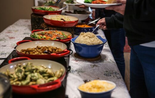 Catering for up to 80 people near Calgary, AB