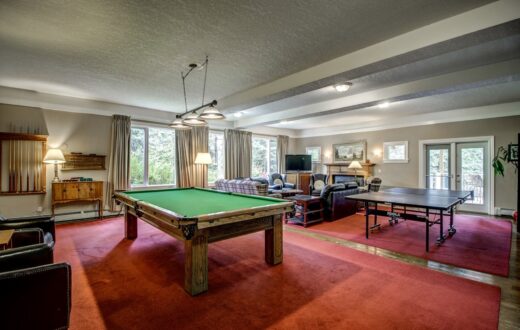 Recreation space at the Crossing at Ghost River, Cochrane Alberta