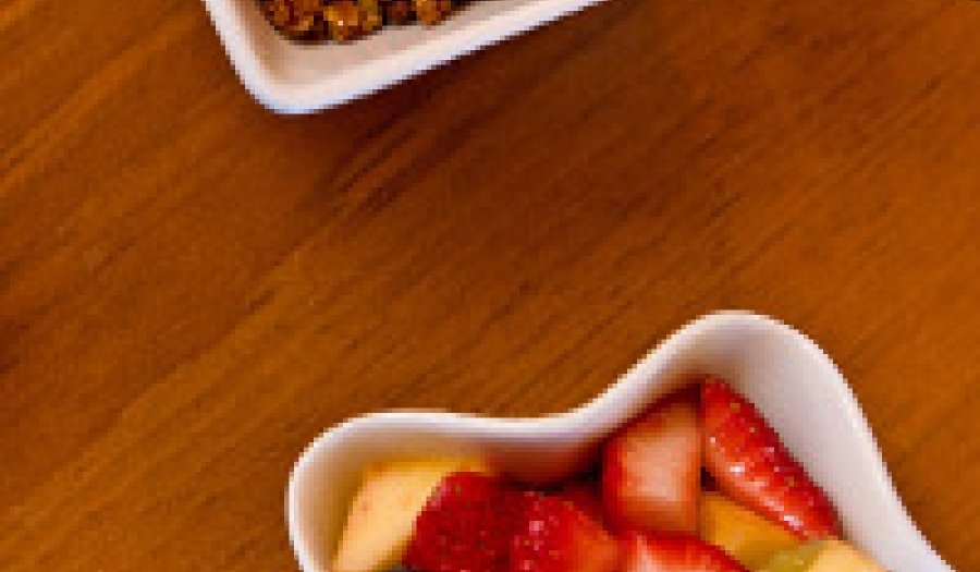 Fruit and granola